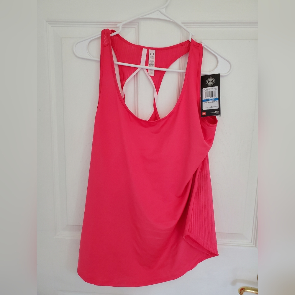 XL Under Armour racer back tank top